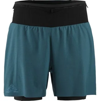 Pánské kraťasy CRAFT PRO Trail Barva: Zelená, Velikost: L
