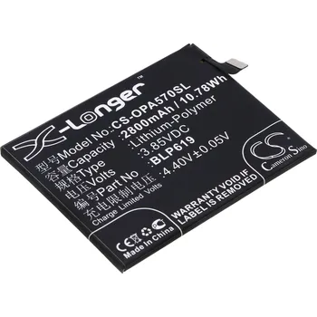 Baterie pro mobilní telefon Baterie Cameron Sino CS-OPA570SL pro OPPO A39 Dual SIM - neoriginální