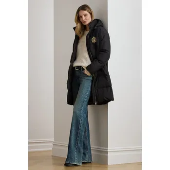 Dámský kabát Kabát Lauren Ralph Lauren 297P04126 černá 99X, vel. XL