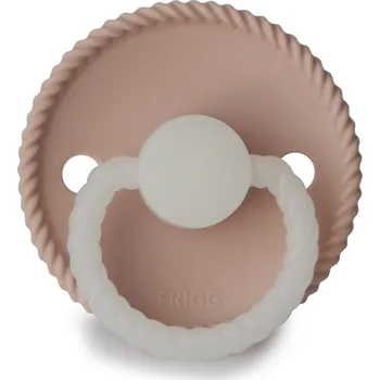 dudlíky Frigg Dudlík Frigg Rope Blush Night silikon vel.2