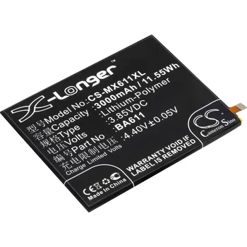 Baterie pro mobilní telefon Baterie Cameron Sino CS-MX611XL pro MeiZu M5 Dual SIM - neoriginální