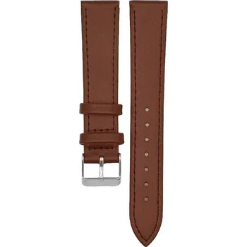 Řemínek na hodinky Koženkový řemínek na hodinky 20 mm hnědý