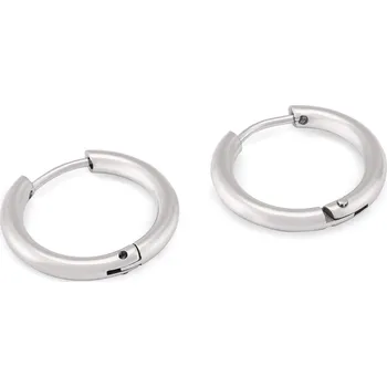 Náušnice Ocelové kruhové náušnice KS-156 Troli
