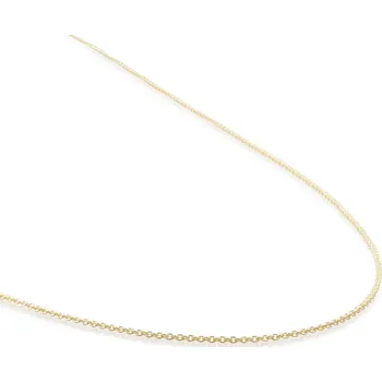 Řetízek Slušivý pozlacený řetízek pro ženy SNGM0 Sparkling / Délka: 60 cm