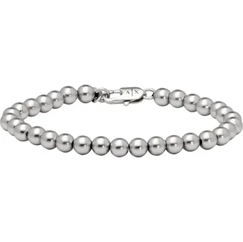 Náramek Stylový mosazný korálkový náramek AXG0118040 Armani Exchange