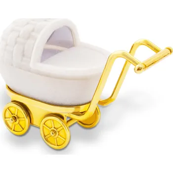 Dárková krabička Semišová dárková krabička Kočárek KDET23-W Beneto Exclusive