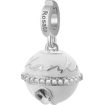 Přívěsek Půvabná stříbrná rolnička Thanks Mum Storie RZ183R Rosato