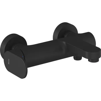 Vodovodní baterie RAVAK Baterie Ravak Eleganta EL022.00 vanová nástěnná, bez sprchového setu, černá mat, X070293 X070293