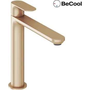 Vodovodní baterie RAVAK Baterie Ravak Eleganta EL014.00 umyvadlová, stojánková 220 mm s funkcí BeCool, bez výpusti, růžové zlato, X070418 X070418