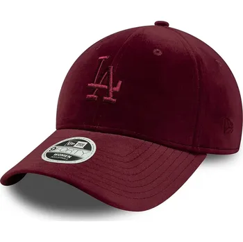 Kšiltovka kšiltovka New Era 9FO Velour MLB New York Yankees - Frosted Burgundy one size