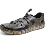 PÁNSKÉ POLOBOTKY KACPER 1-6858 864+841+865 ŠEDÁ Barva: ŠEDÁ, Velikost: 42