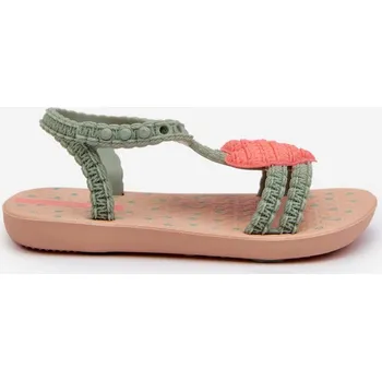 Dívčí tričko Dětské sandálky se srdcem 81997 Ipanema My First Baby zelené 22/23