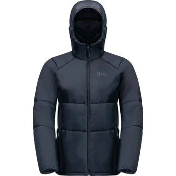 Dámská větrovka Černá dámská bunda Jack Wolfskin Bergland INS Hoody W 1207221-1010 Velikost: XL
