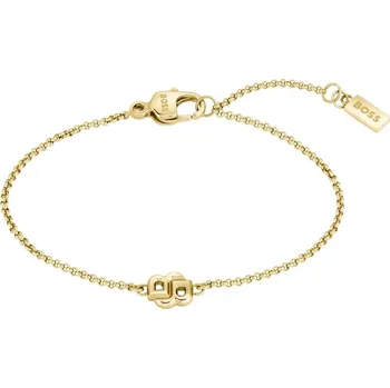 Náramek Módní pozlacený náramek pro ženy Double B 1580698 Hugo Boss