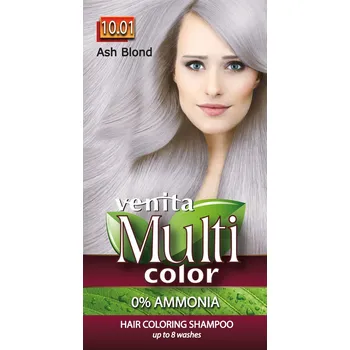 Barva na vlasy Venita Multi Color sáček na barvení vlasů 10.01 popelavá blond, 40 g