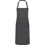 G.Gastro KARLOWSKY | Carlo Chef Bib Apron – Black - 70x90cm - Cotton - Adjustable Neck Strap - 2 Pockets