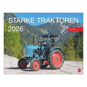 Kalendář Starke Traktoren Posterkalender 2026 (DE)