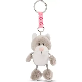 plyšák NICI klíčenka Kočička bb 7cm Talisminis