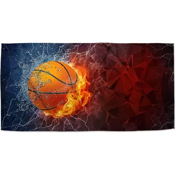 Osuška Sablio Ručník Basketbalový míč - 30x50 cm