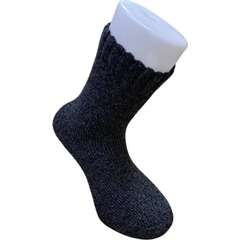 Pánské ponožky Alpaka protiskluzové vlněné ponožky - šedé 39-42