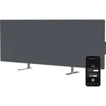 AENO Smart Infračervený topný panel Premium Eco Smart, 700 W, 100 × 36,5 cm, šedý ASEMAGH0005S