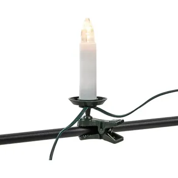 Vánoční osvětlení LED světelný řetěz svíčky 16 LED, 10,5 m, teplá bílá&nbsp;1160-020