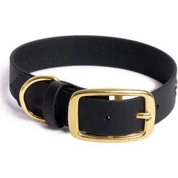 Obojek pro psa Bura Obojek černý Coco Psianel - L Bura sp. z o.o.