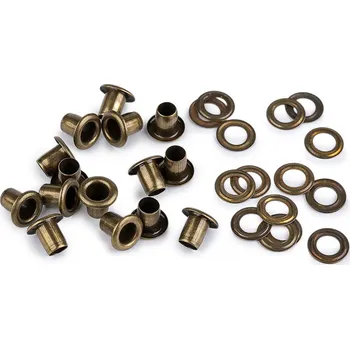 Průchodky s podložkou vnitřní Ø5 mm / vnější Ø9,5 mm