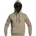 Mikina Alpha Industries Camo TPU - olivová M