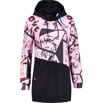 Dámská mikina Dámská mikina KIXMI VONITA SVĚTLE RŮŽOVÁ XL