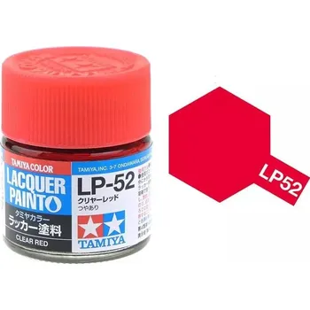 Tamiya Lacquer LP-52 Clear Red/Červená Průhledná 10ml