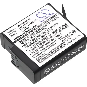 Baterie Cameron Sino CS-GDB501MC za GoPro AABAT-001-AS - neoriginální