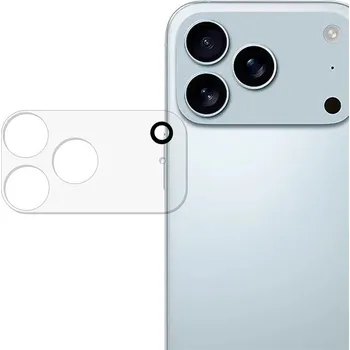 Ochranná fólie na displej fotoaparátu Clearo kryt na čočku fotoaparátu z tvrzeného skla Diamond Glass pro iPhone 17 Pro Max, čirý