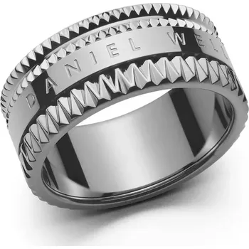 Prsten Nepřehlédnutelný ocelový prsten Elevation DW0040020 Daniel Wellington / Obvod: 54 mm - 54 mm