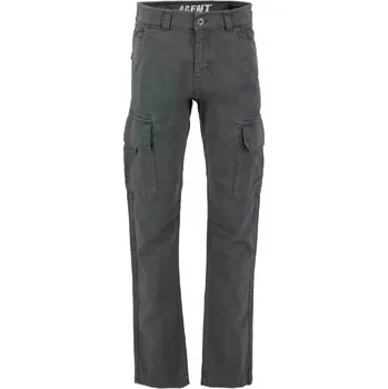 Pánské kalhoty Kalhoty Alpha Industries Agent - šedé 34