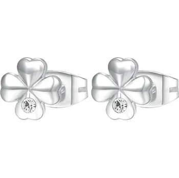 Náušnice Něžné ocelové náušnice Čtyřlístek Chakra BHKE042 Brosway