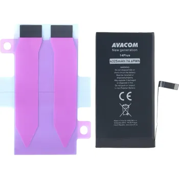 Baterie pro mobilní telefon Baterie pro APPLE A2885 - AVACOM GSAP-IPH14P-N4323 Li-Ion 3,86V 4325mAh
