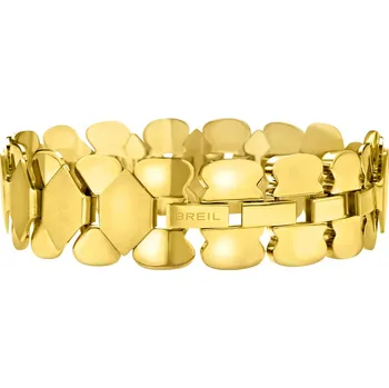 Náramek Moderní pozlacený náramek pro ženy Hexagonia TJ3634 Breil