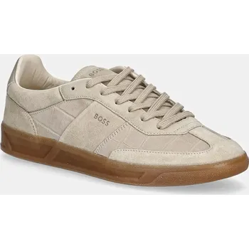 Pánská obuv Semišové tenisky BOSS Brenta 50547825.275 béžová 80X, EUR 41