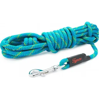 Vodítko pro psa Tamer Stopovací vodítko Tamer, délka 15 m, modrá/zelená