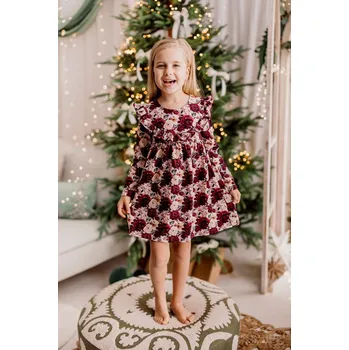 Dívčí šaty Dívčí šaty Leontýnka- Lily Grey 104 / 4 roky