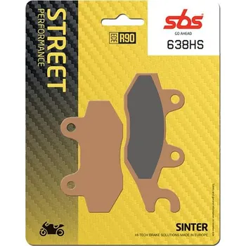 Brzdová destička Brzdové destičky SBS MOTO