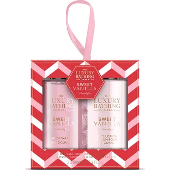 Kosmetická sada Dárková sada Vanilka & Mandle The Luxury Bathing Company - 3 ks