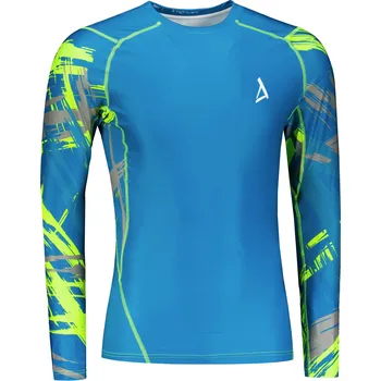 Pánská móda Pánské funkční kompresní tričko premium ALTISPORT VOJ/ALM039TR03 PETROLEJOVÁ S