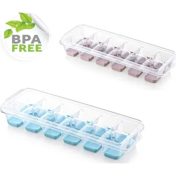 Tvořítko na led Forma na led 8,9x25,3x3,8cm, pruž.dno, plast (1ks)