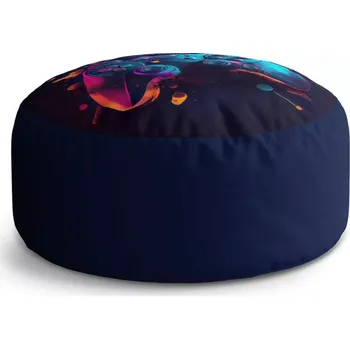 Taburet Sablio Taburet Circle Ovladač Abstract: 38x48 cm