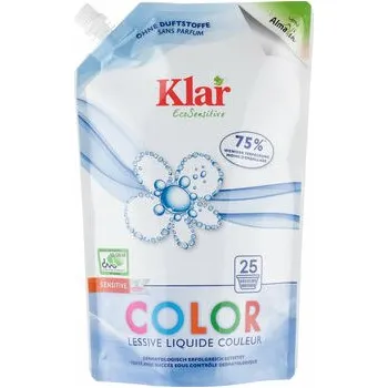Přípravek na praní Klar Color prací gel sensitive 1,5 l ecopack