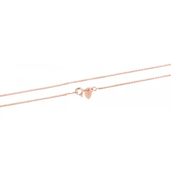 Řetízek Pozlacený stříbrný řetízek Anker AGS1286-ROSEGOLD Beneto Exclusive / Délka: 50 cm