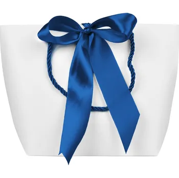 Dárková taška Dárková taška s modrou stuhou M Troli