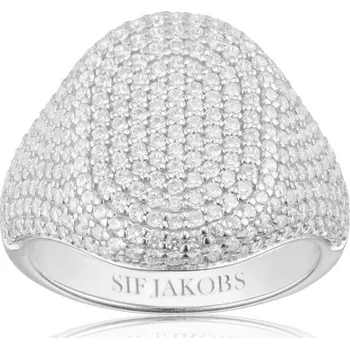 Prsten Výrazný stříbrný prsten s kubickými zirkony Capizzi SJ-R42240-CZ Sif Jakobs / Obvod: 56 mm - 56 mm